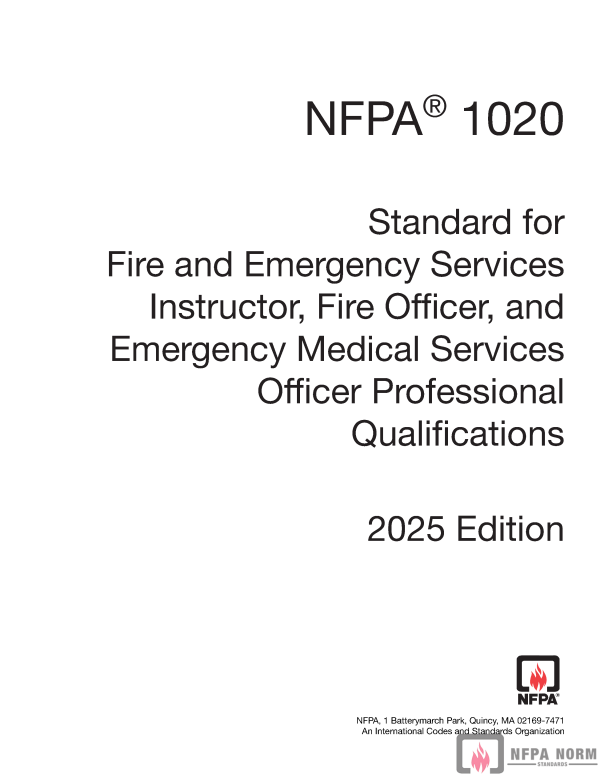 NFPA 1020 PDF